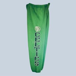 Vintage Official Celtics NBA Pull on Sweatpants, inside Drawstring, Size XL EUC